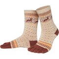 Knitido Hossa algodón & calcetines de lana Gris / marrón
