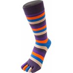 TOETOE Mid-Calf Stripy Midnight
