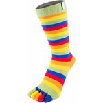 TOETOE Mid-Calf Stripy Striped Green