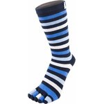 TOETOE Mid-Calf Stripy Denim