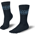 Knitido Merino & Cashmere Snowflakes Dark Grey (Anthracite)