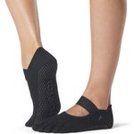 ToeSox Full Toe Mia Grip Socks Musta