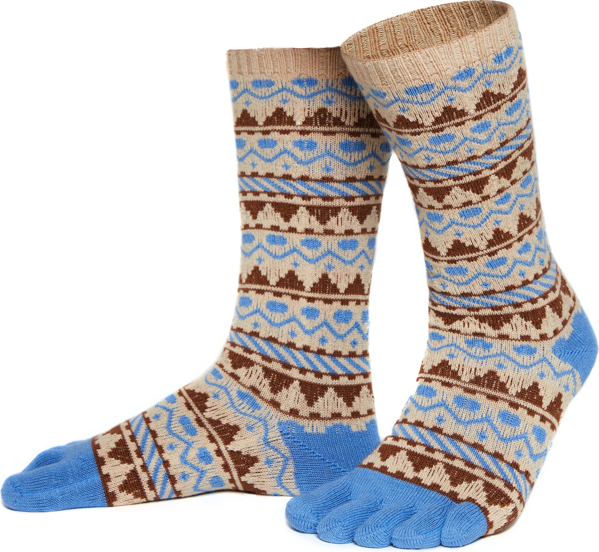 Knitido Biwa Puuvill & Meriinovill Beež