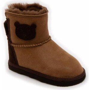 Dodo Shoes Merino Fur téli csizmák, Little Medve/Caramel, 20