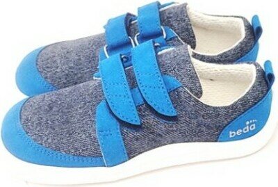 Beda Barefoot laste Tennised Denim