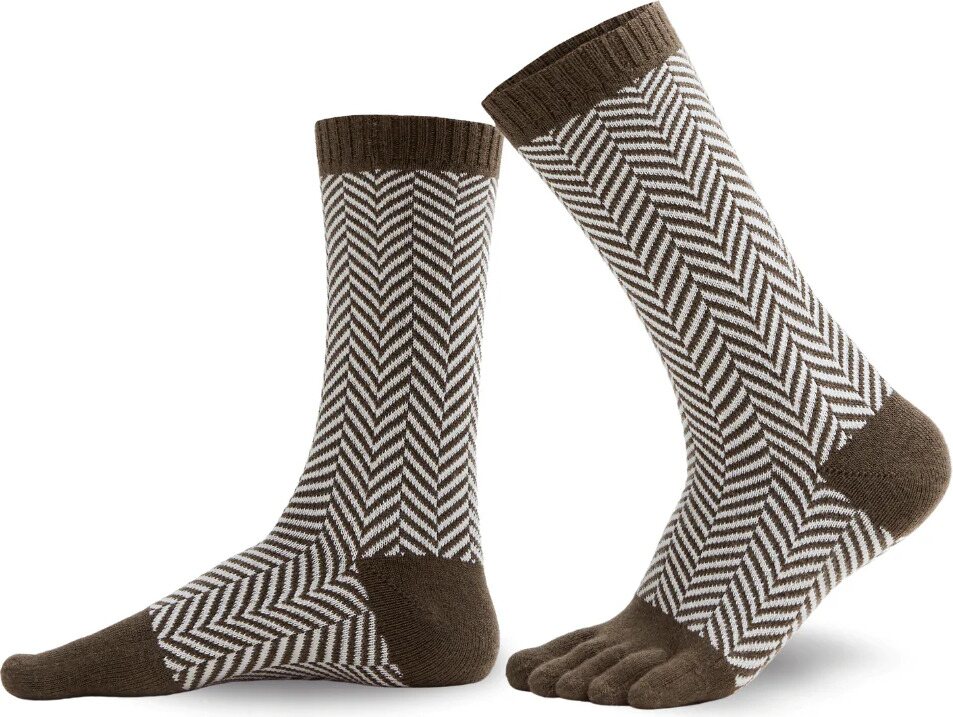 Knitido SILL 羊毛 & Cotton Crew Khaki / 白色