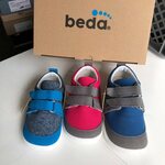 Beda Barefoot dětské canvas sneakers
