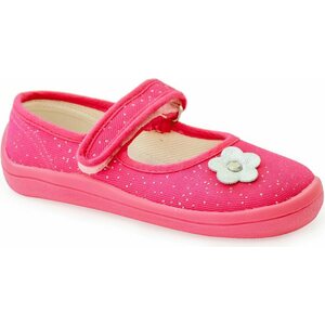 Beda Barefoot children's canvas ballerina